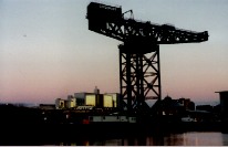 Impression at the River Clyde in Glasgow, photo by The Mollis