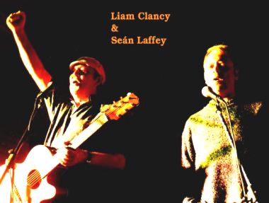Liam Clancy & Sean Laffey, photo by Sean Laffey?