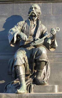 Guslar Filip Višnjić @ Kruševac monument